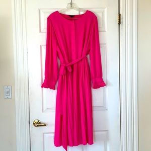 Worn ONCE pink jcrew dress